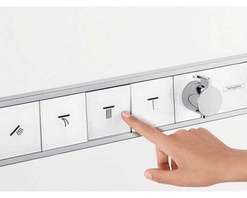 15357000S Set HG RainSelect термостатический смеситель для душа (15357000+15312180) 15357000S