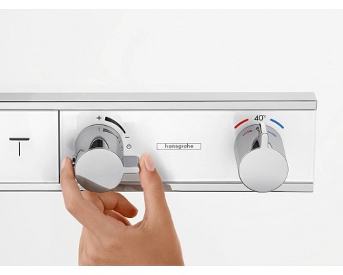 15357000S Set HG RainSelect термостатический смеситель для душа (15357000+15312180) 15357000S