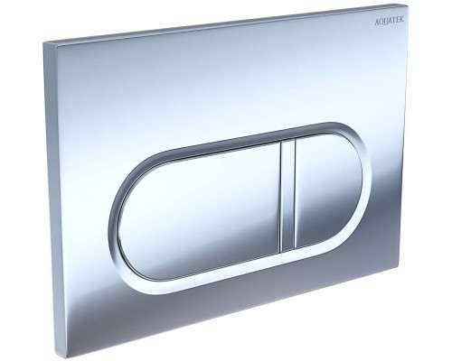 KDI-0000043 (016B) Панель смыва Хром глянец (клавиши прямоугольные) KDI-0000043