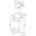 102102341EX THERMOSTATIC термостатический смеситель для душа 102102341EX