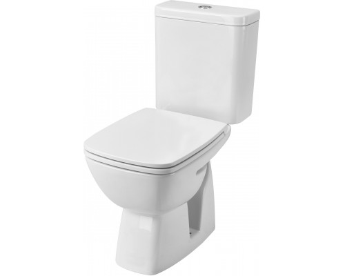 1.WH30.2.471 НЕО Лайт Унитаз-компакт (станд, 2-реж., дюро, метал крепеж, softclose, тонкое) 1.WH30.2.471
