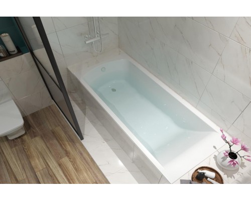 1.WH50.1.598 ФИДЖИ Ванна акриловая прямоугольная 150х75 белая 1.WH50.1.598