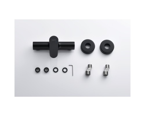 AQ1260MB ОБЕРОН смеситель для душа, матовый черный AQ1260MB