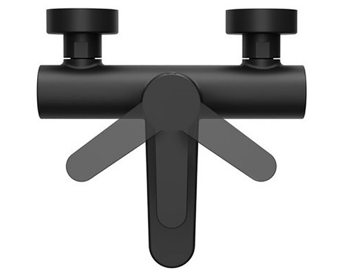 Смеситель для ванны PU 022.20/150 черный X070185