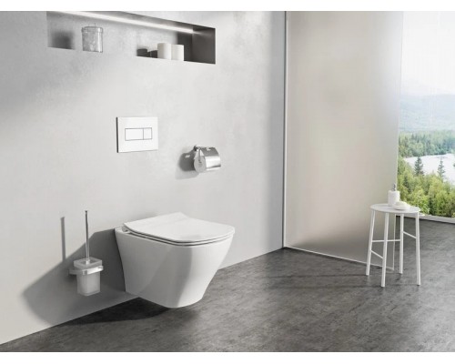 Унитаз подвесной CLASSIC RimOFF (безободковый) белый X01671