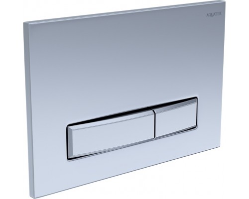 KDI-0000027 (009H) Панель смыва Slim Никель (клавиша прямоугольная) KDI-0000027