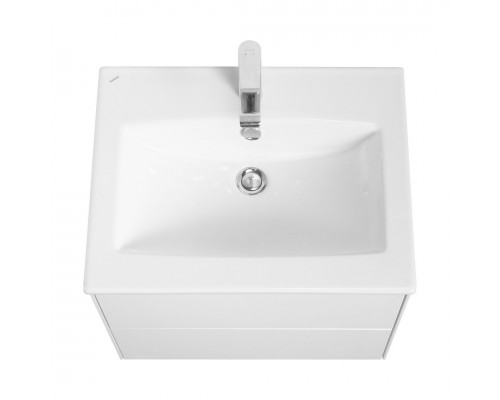 1A2580K2AJ010 Набор: 1A258001AJ010 Тумба-умывальник Сохо 60 Белый глянец/ 1WH501606 РаковинаЭлина 60 1A2580K2AJ010