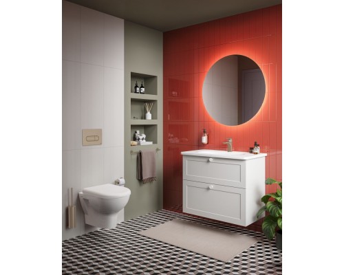 740-2295 Панель смыва Root Round, никель 740-2295