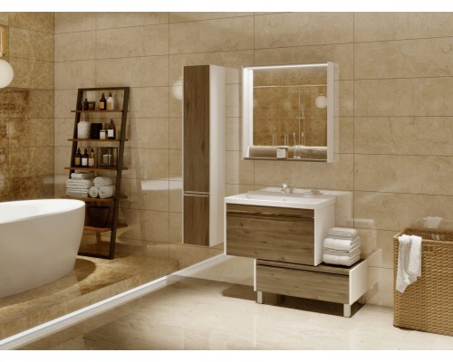 1A230402KPDB0 Зеркало Капри 80 Таксония темная 1A230402KPDB0