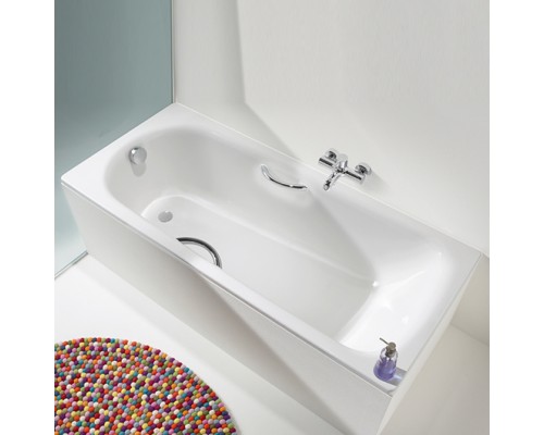 Ванна Saniform Plus Star Мод.336 170х75 белый + отв.под ручки + easy-clean 133600013001