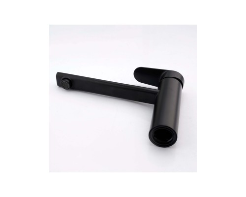 AQ1880MB НИКА смеситель для кухни, матовый черный AQ1880MB