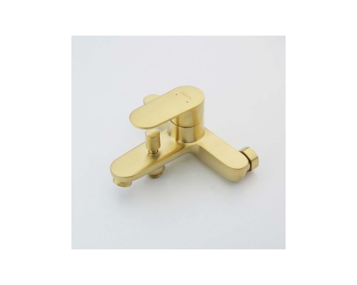 AQ1840BG НИКА смеситель для ванны, шлиф.золото AQ1840BG