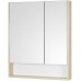 1A252202SDB20 Зеркальный шкаф Сканди 70 Белый/Дуб Верона 1A252202SDB20