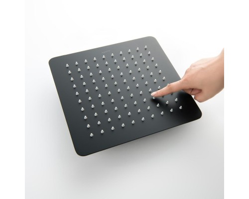 AQ2072MB квадратный верхний душ 2502502 мм, матовый черный AQ2072MB