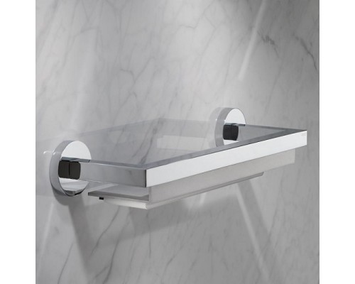 19059010000 EDITION 90 Полочка для душа со встроенным стеклоочистителем (закрепляется на магните) 19059010000