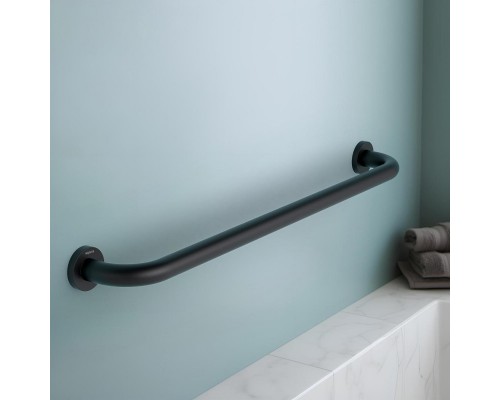 AQ4996MB поручень 650 мм, матовый черный AQ4996MB