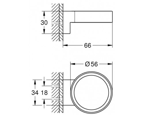 41217KF0 Selection Держатель, фантомный чёрный 41217KF0