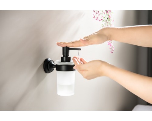 AQ4505MB КЛАССИК дозатор, матовый черный AQ4505MB