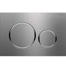 115.882.SN.1 Клавиша смыва Sigma 20, двойной смыв, к 111.300/350/361/362/380/390/796 нерж. сталь 115.882.SN.1