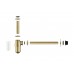 AQ6014BG сифон, шлиф. золото AQ6014BG