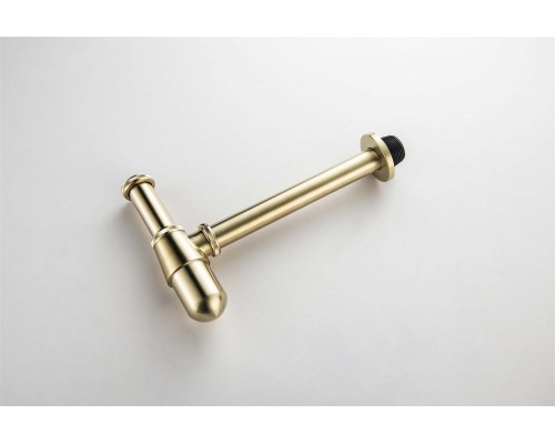 AQ6014BG сифон, шлиф. золото AQ6014BG