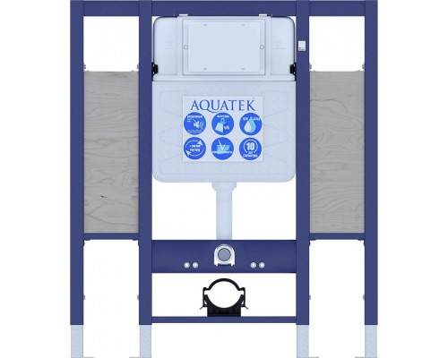 INS-0000015 Aquatek Монтажная рама для подв унитаза 1130950100 для лиц с ограниченными возможностями/установки поручней и опор INS-0000015