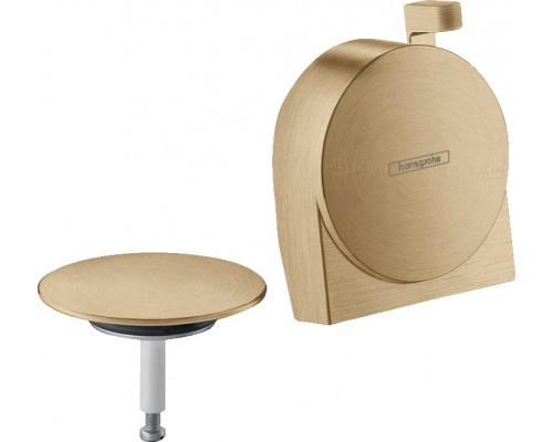 58117140S Set HG Exafill S излив на ванну с набором для слива и перелива (58117140+58115180) шлиф,бронза 58117140S