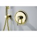 AQ1566PG КЛАССИК смеситель для душа 1 режим (внешняя и скрытая часть), полир. золото AQ1566PG