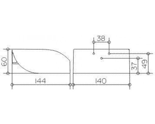 11660010000 ELEGANCE Держатель для туалетной бумаги с крышкой, хром 11660010000
