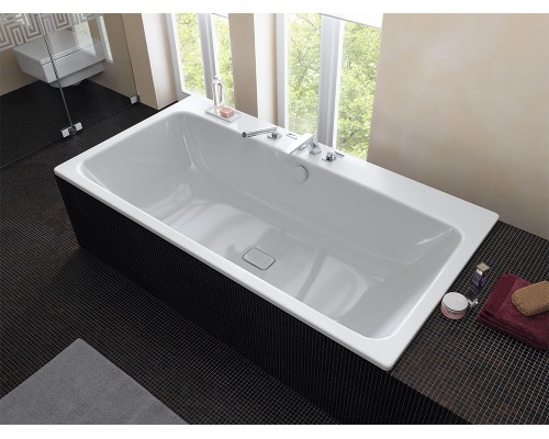 Ванна Asymmetric Duo мод.744 белый 190х100 + easy-clean 274400013001