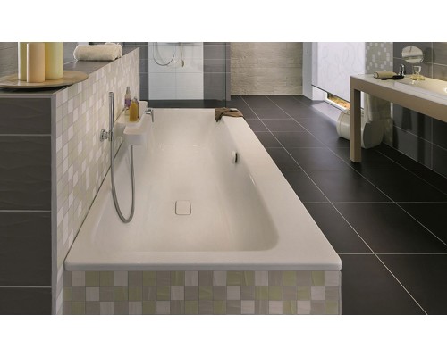 Ванна Asymmetric Duo мод.744 белый 190х100 + easy-clean 274400013001