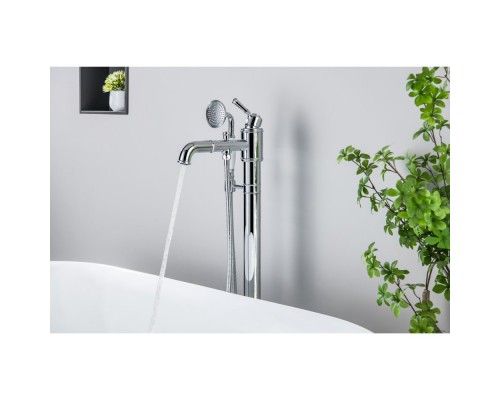 AQ1545CR КЛАССИК смеситель для ванны напольный (внешняя и скрытая часть) AQ1545CR