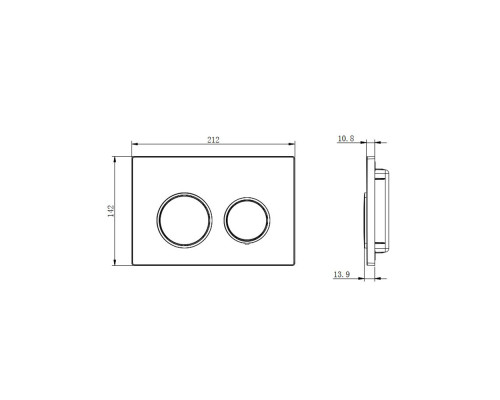 Комплект инсталляции 4 в 1 Aquatek Либра T-TDI002 рама Standard INS-0000018 и унитаз AQ1505T-00 T-TDI002