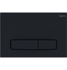 KDI-0000025 (009D) Панель смыва Slim Черный матовый (клавиша прямоугольная) KDI-0000025