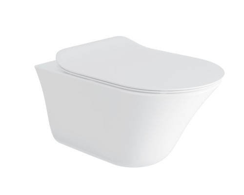 E28079RU-0 Унитаз c инсталляцией Vive, сиденье тонкое микролифт, панель для двойного смыва, глянцевый белый (E36495-NF+E36496-00+E28078+28781IN-0) E28079RU-0