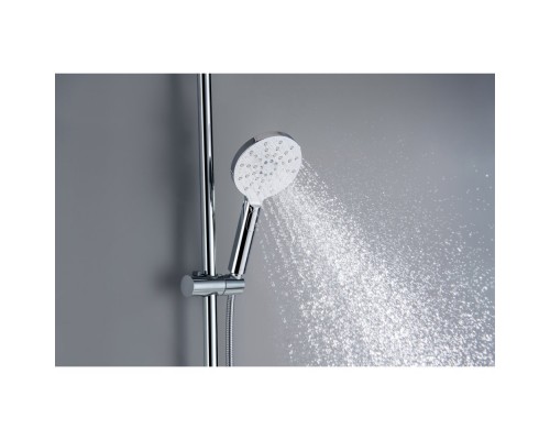 AQ2140CR БЕТТА душевая система (смеситель для ванны) 220мм AQ2140CR