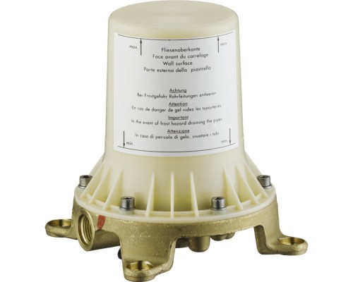 76445700S Set HG Finoris напольный смеситель для ванны (76445700+10452180), матовый белый 76445700S