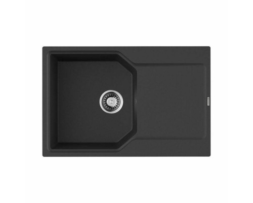Мойка, OMOIKIRI, Yonaka, шгв 780-510-210, отверстия для смесителя-6 промаркированных, цвет-чёрный