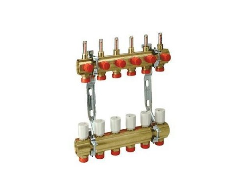 Группа коллект лат расход 1" м/м 11в 3/4" ЕК н/р Giacomini R553FY051
