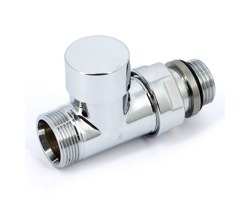 Вентиль обратный Carlo Poletti Compact НН 1/2" х М24 х 19 хромированный