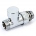 Вентиль обратный Carlo Poletti Compact НН 1/2" х М24 х 19 хромированный