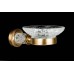 Boheme Murano Cristal Мыльница круглая подвесная, цвет: бронза 10903-CRST-BR