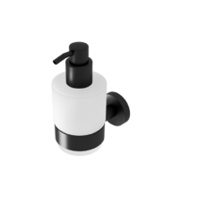 Дозатор для жидкого мыла, Geesa, Nemox Black, шгв 68-107-147, цвет-черный матовый