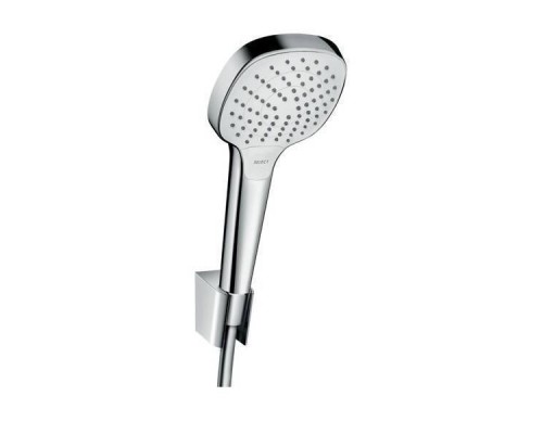 Душевой набор, Hansgrohe, Croma Select E, цвет-хром/белый