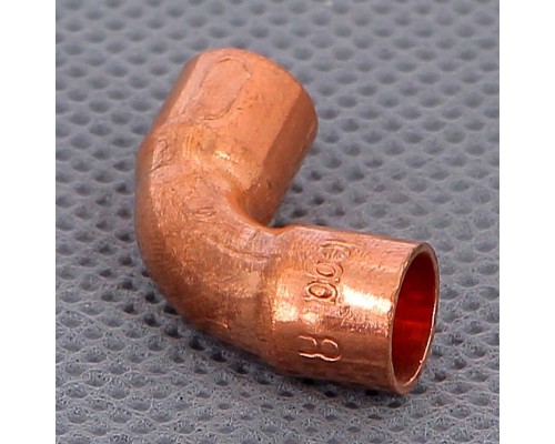 Угол двухраструбный пайка VIEGA 8