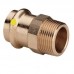 Муфта пресс-Н бронза Profipress G VIEGA 22х1/2"