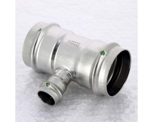 Тройник пресс нержавеющая сталь Sanpress Inox VIEGA 54х22х54 Тройник пресс нержавеющая сталь Sanpress Inox VIEGA 54х22х54