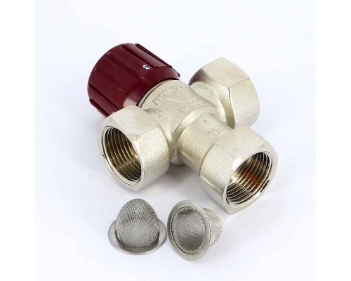 Термосмеситель AQUAMIX WATTS Ind 62C для ГВС 1"В диапазон регулирования 42-60˚C