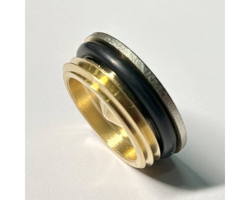 Заглушка Н 1 с прокладкой O-RING, никелированная