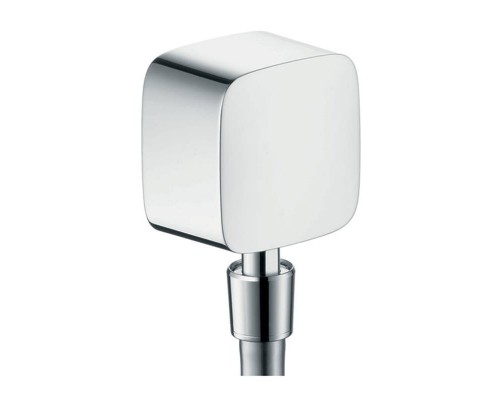 Шланговое подсоединение HansGrohe HG FixFit с клапаном обратного тока и шарнирным соединением хром